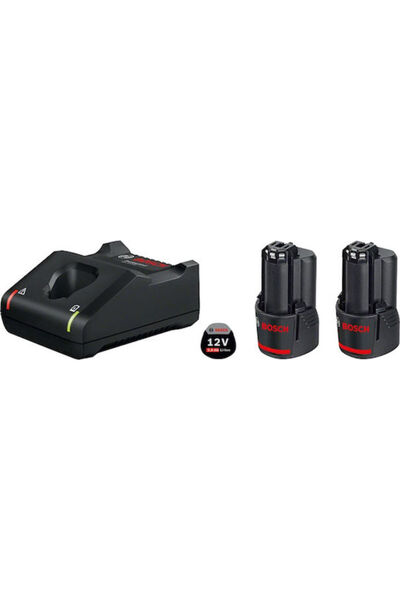 Bosch Σετ 2 Μπαταριών Εργαλείων Λιθίου 12V Χωρητικότητας 3Ah με Φορτιστή GAL ...