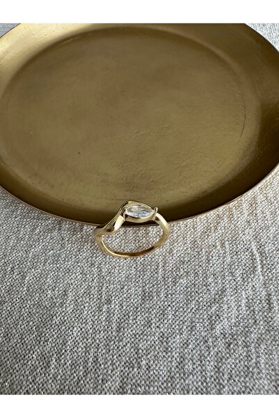 ringbox Gold Thin Shuttle Ring
