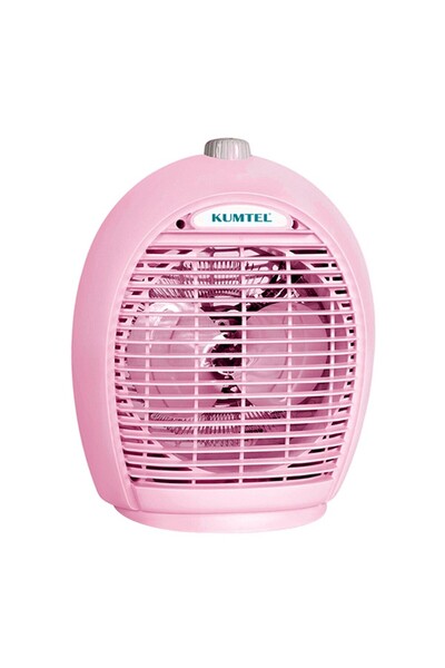 KUMTEL Twix LX-6331 Αερόθερμο Δωματίου Δαπέδου και Τοίχου Ροζ 2000W