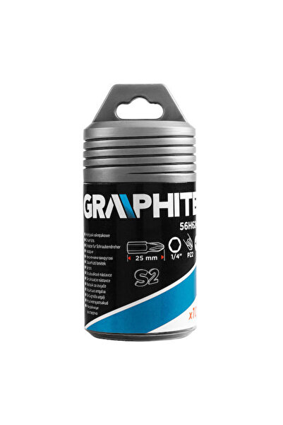 graphite Biți de șurubelniță PH2 X 25 mm 100 bucăți Cod: 56H626