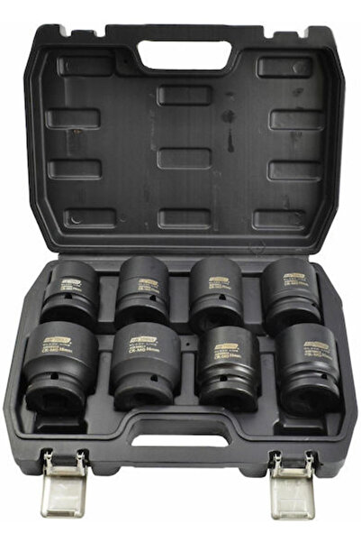 AwTools Chei tubulare de impact 3/4 " 8 piese Black Line