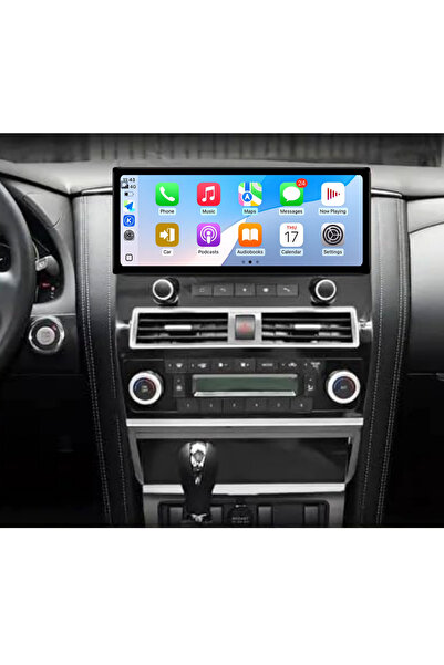 Carplayer شاشة أندرويد لسيارة نيسان باترول مقاس 12 بوصة موديل 2012-2021 مع دع...