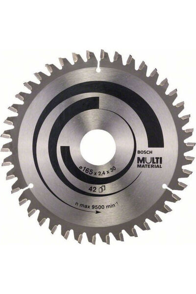 Bosch Disc de tăiere pentru lemn, diametru 165mm, cu 42 de dinți, 1 bucată