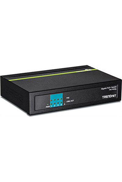 TRENDnet TPE-TG50G Switch L2 PoE+ negestionabil cu 5 porturi Ethernet Gigabit...