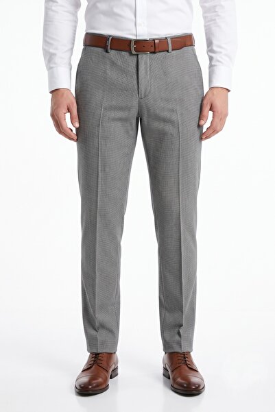 KAMER Men's Regular Fit Fabric Trousers 2009P Bgl-St05612