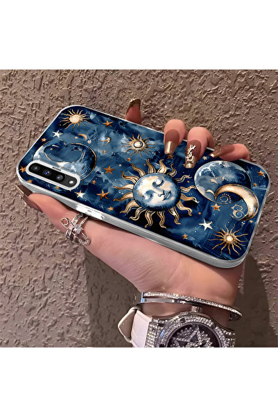 SLIMFELT Samsung Galaxy A50/A50S/A30S Uyumlu Gizemli Retro Güneş Gözü Kılıf, ...