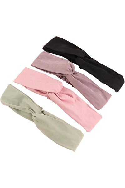 OEM Women's headbands, casual, made of textile material, Top Bottom Set of 4 ...