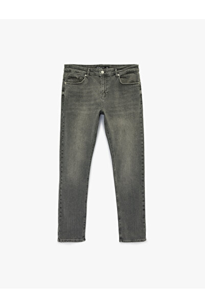 Koton Cotton Regular Waist Slim Fit Jean Pants - Brad Jean