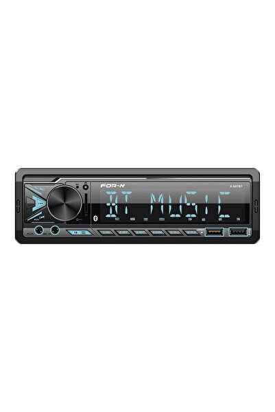 CPR X-607 Bt Oto Mp3 Çalar Bluetooth Usb Radıo HIZLI ŞARJ Çift anfi çıkışlı S...