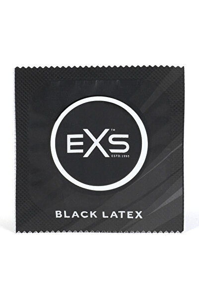 EXS Μαύρα Προφυλακτικά Λάτεξ - 48 Τεμάχια