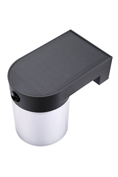 POWERTECH LED ηλιακό φωτιστικό PT-1520 με αισθητήρα κίνησης, 4W, 2000mAh, μαύρο
