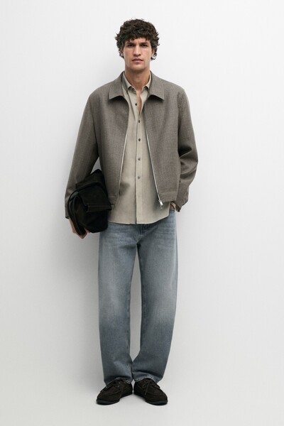 Massimo Dutti %100 Yün Yapılı Ceket