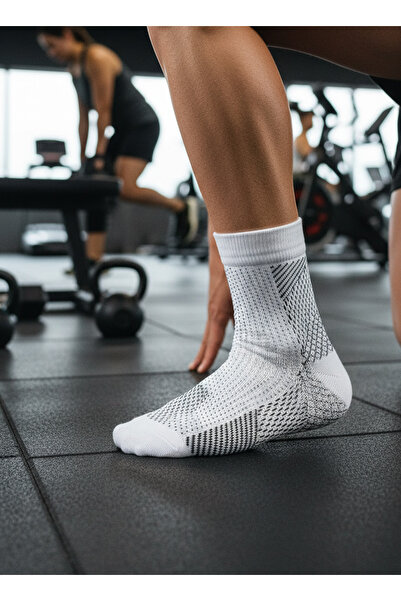 Generic Ankle Compression Socks for Men Women - Sports Ankle Support Sock wit...