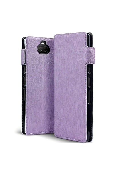 Terrapin Low Profile Θήκη - Πορτοφόλι Sony Xperia 10 Plus - Purple