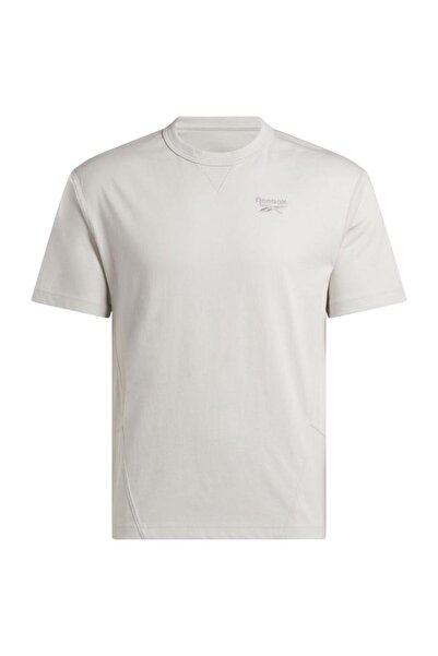 Reebok Tricou bărbătesc cu mânecă scurtă, cu elemente iconice, XL