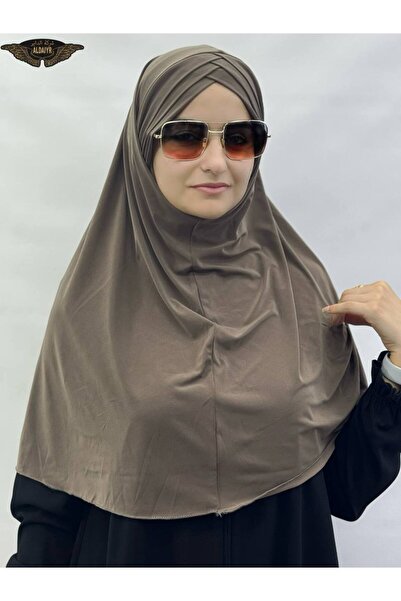 ALDAIYR Sandy Fabric Ready-To-Wear Practical 3-Strap Hijab