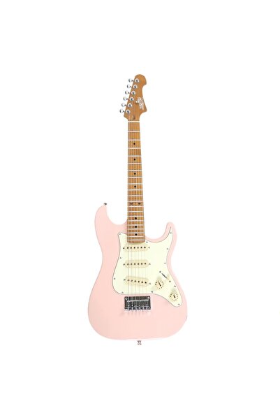 jet guitars Jet JS-300 MINI Elektro Gitar (Pembe)