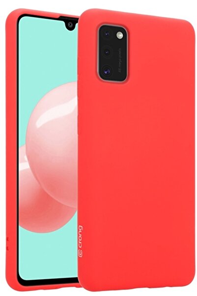Crong Color Θήκη Premium Σιλικόνης Samsung Galaxy A41 - Red