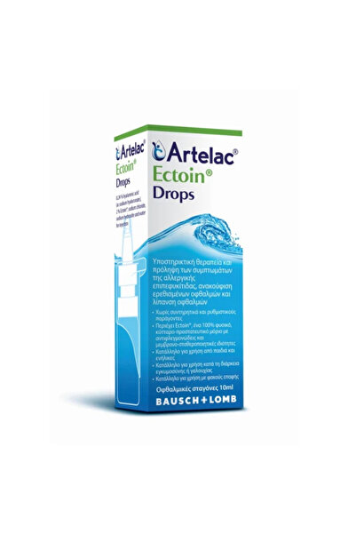 Other BAUSCH&LOMB Artelac Ectoin Οφθαλμικές Σταγόνες με Υαλουρονικό Οξύ 10ML