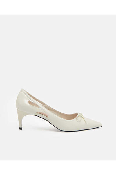 REDTAG Women White Bow Court Shoes