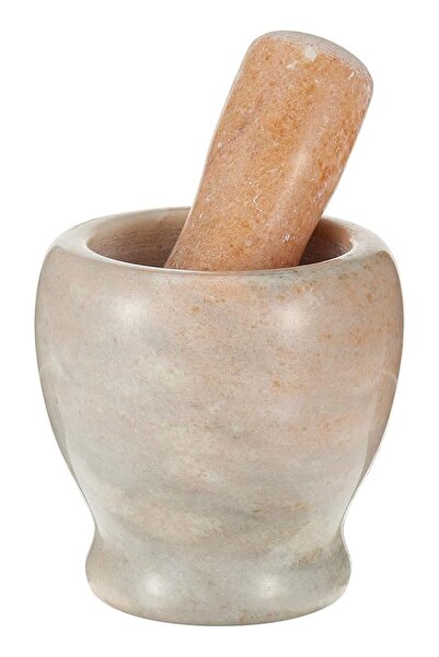 The Bros Pestle & Mortar Set | Premium Marble Grinder, Sturdy Mixing Bowl for...