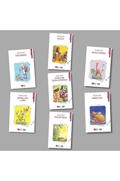Aba Kitap Matilda - Büyülü Parmak - Yaman Tilki - Irikıyım Timsah - Charlie'n...