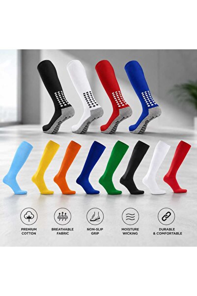 STR Cotton Football Socks, Assorted, 4923