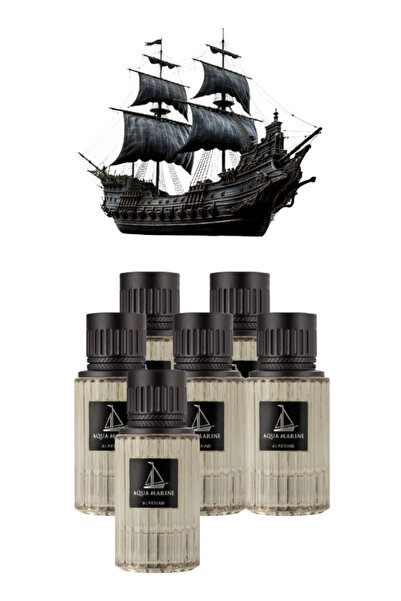 ALREHAB 6 Pieces Aqua Marine Perfume 100ML