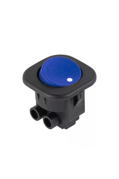 OEM Intrerupator ON-OFF RS101 albastru 3A 230V 1 contact cu retinere
