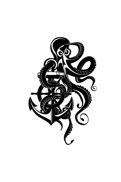 Amo-Stickers Стикер лодка 6 70см Бял