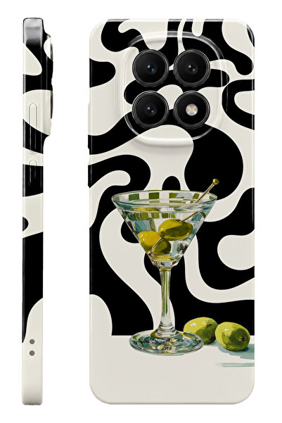 WANNA PROTECT Xiaomi Redmi Note 15 Martini Protect Slim Parlak Tam Baskı Kame...