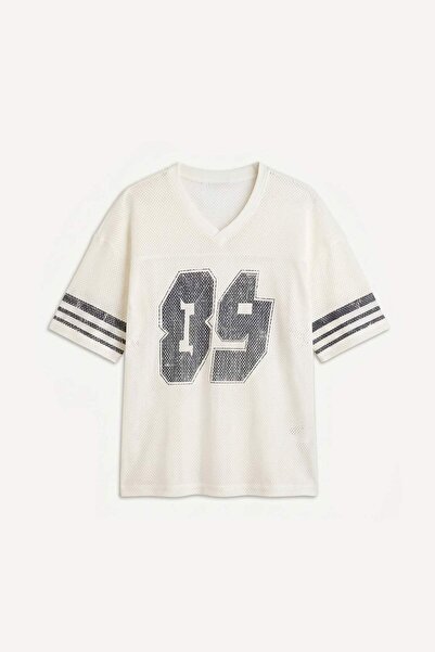 DeFacto Loose Fit Crew Neck Short Sleeve T-Shirt I2036Ax26Hs