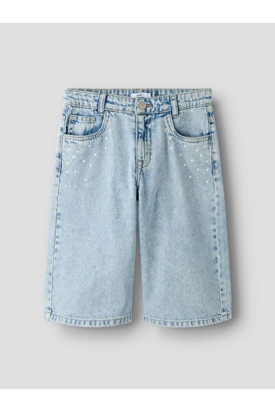 Name it Jeansshorts Wide Leg