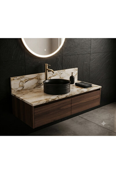 arvitsa SİYAH ÇANAK HM01 LAVABO 41X41