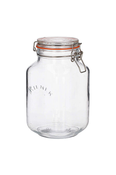 KİLNER Borcan de sticla pentru depozitare Kilner, Square, 2 l