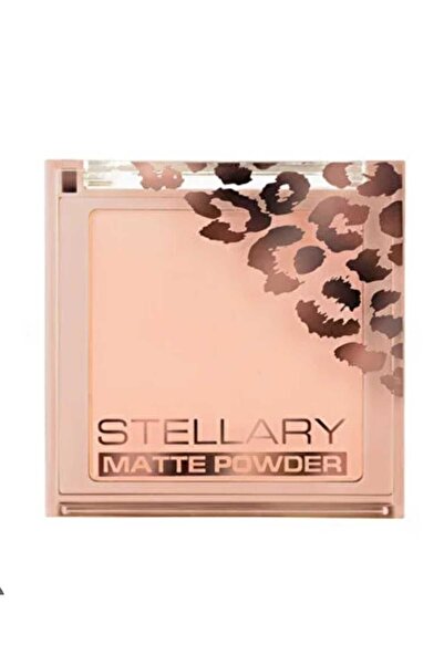 Stellary Pressed Powder Soft Matte Pudra W 01 Light Beige - Silky Texture & M...