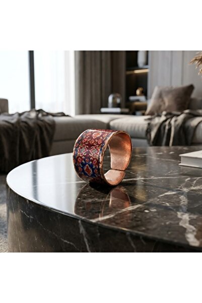 Erol Bakır New Series 1729 Bijouterie Ring 100% Hand Made Copper