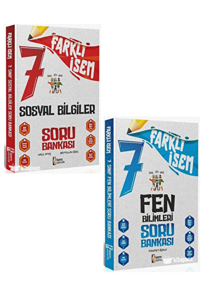AV YAYINLARI FARKLI İSEM 7.SINIF FEN BİLİMLERİ SORU BANKASI VE FARKLI İSEM 7....