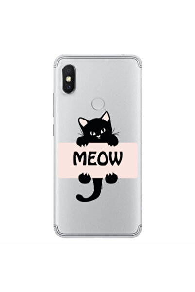 Other Xiaomi Redmi S2 Meow Transparent Silicone TPU Θήκη