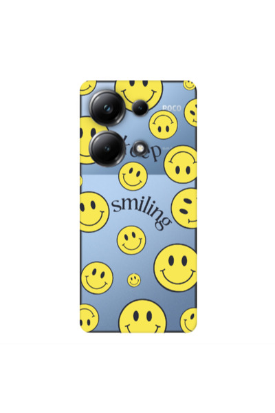 Other Xiaomi Poco M6 Pro 4G Keep Smiling Transparent Silicone TPU Θήκη