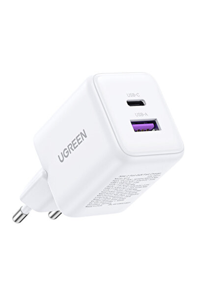 Ugreen X516 30W Încărcător de perete GaN USB-C/A