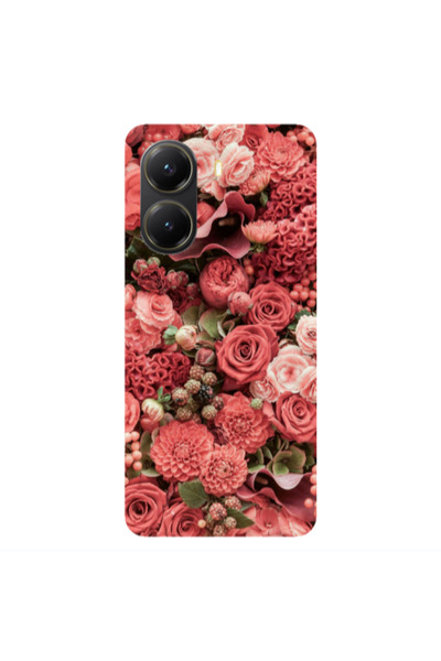 Other Xiaomi Poco X7 Pro Rose festival Transparent Silicone TPU Θήκη