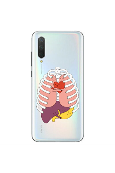 Other Xiaomi Mi 9 Se Anatomy Transparent Silicone TPU Θήκη