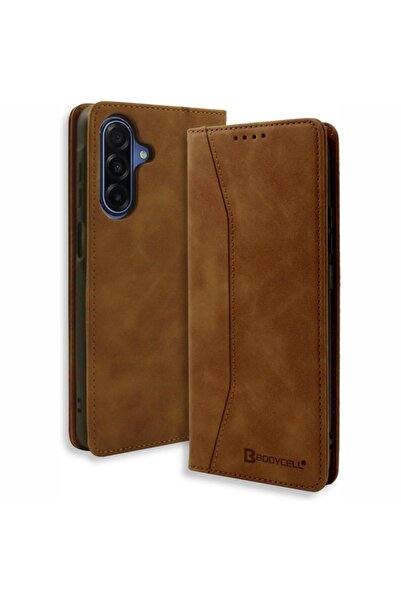 Bodycell Θήκη Samsung Galaxy A17 Book Case Πορτοφόλι - Brown