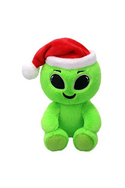 TY Jucarie de plus Beanie Boos Comet, cu palarie de Craciun, din plus moale, ...