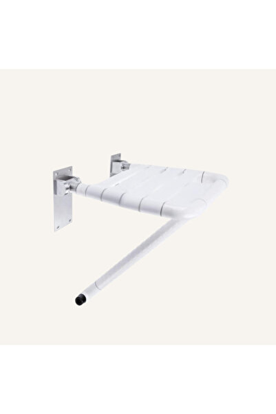 OEMS Wall-Mounted Folding Shower Chair - Safe and Space-Saving Bathing Seat