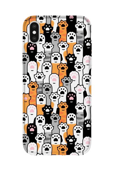 lelia Printed Transparent Phone Case Compatible with iPhone X/Xs |   Collecti...