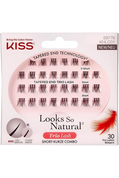 Kiss Haute Couture Trio – Press On Falsies Premium Segmented Trio Eyelash Set...