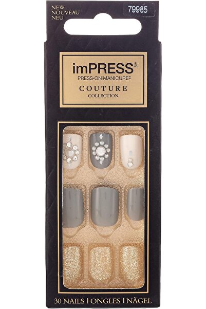 Impress Kiss Nails Couture Collection - Sassy Queen, Bipl05C, 30 Pieces, 7315...