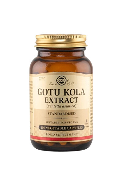 Solgar Εκχύλισμα Gotu Kola από Αέρο 100 Κάψουλες